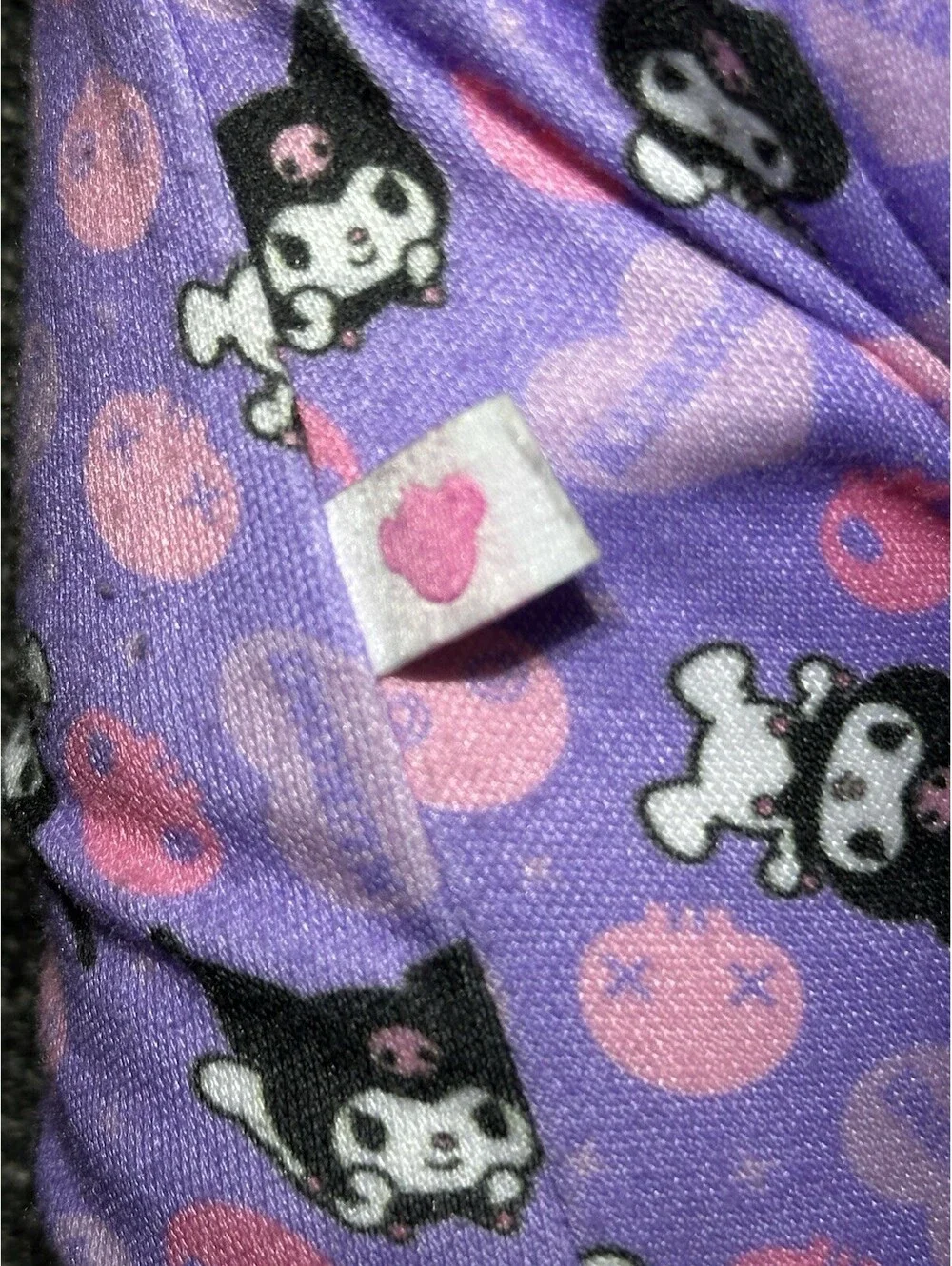 Kuromi Build A Bear BAB Sanrio With Pajamas No Tush Tag 17